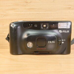Fujifilm DL-90 / 35mm Point and Shoot Film Camera / Compact / Tested & Working